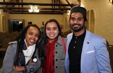 Guests at an alumni networking event on 25 June 2019